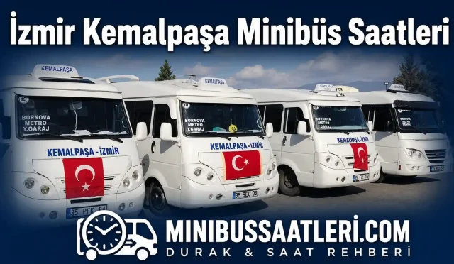 İzmir Kemalpaşa Minibüs Saatleri