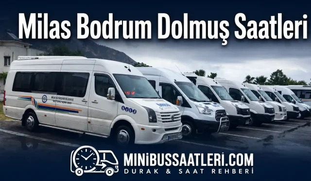milas bodrum dolmuş saatleri