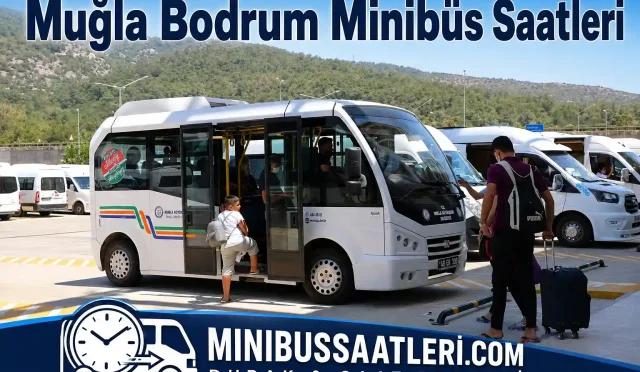 muğla bodrum minibüs saatleri