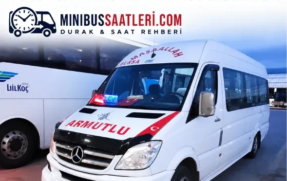 Yalova Armutlu minibüs saatleri