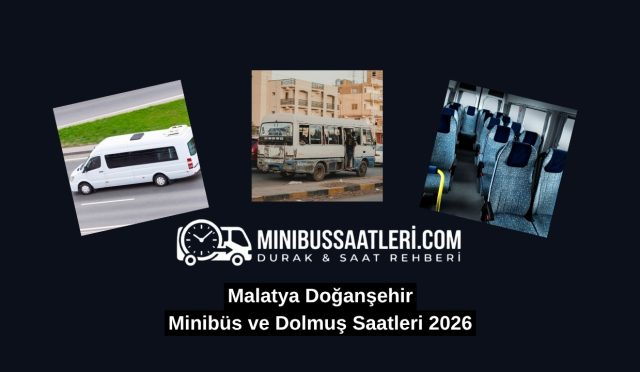 Malatya Doğanşehir minibüs
