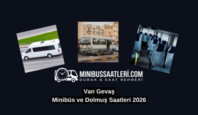 Van Gevaş Minibüs
